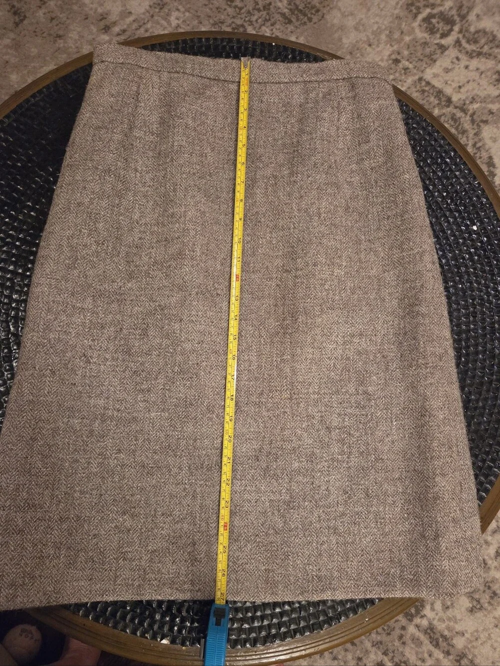 Duckenfield's Herdwick Wool Tweed Skirt Suit -Great Britain, Neutral Brown
